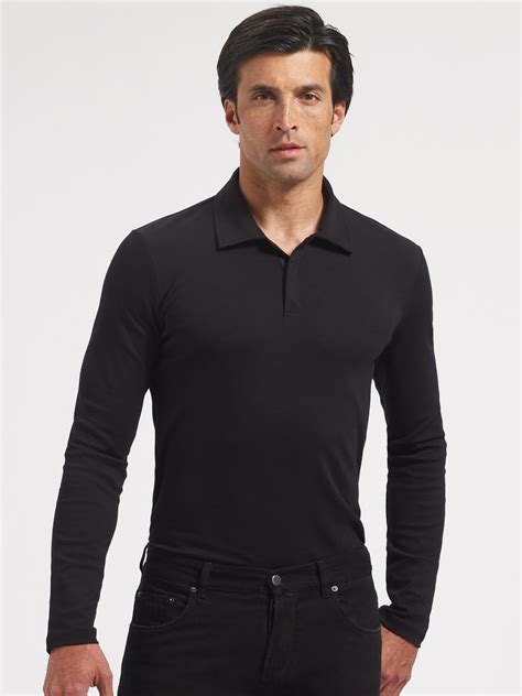 prada long sleeve polo